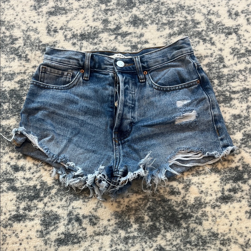 PacSun Ripped Blue Jean Shorts